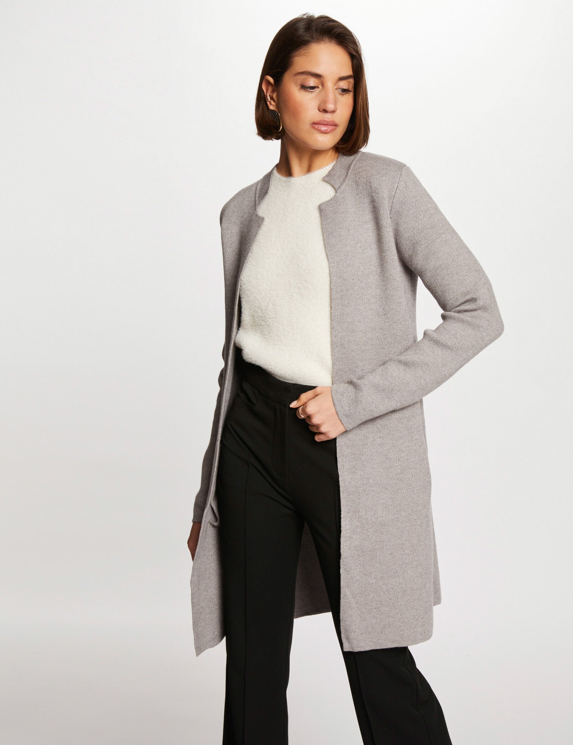 Morgan Femme 162 mblock. Cardigan Sweater Moyen