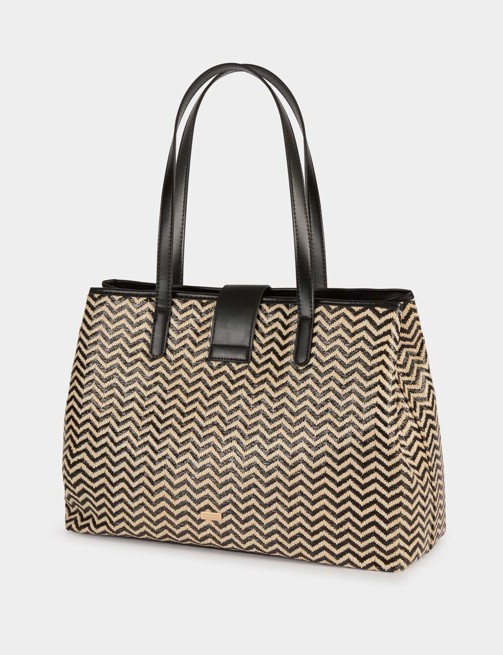 Sac cabas noir femme
