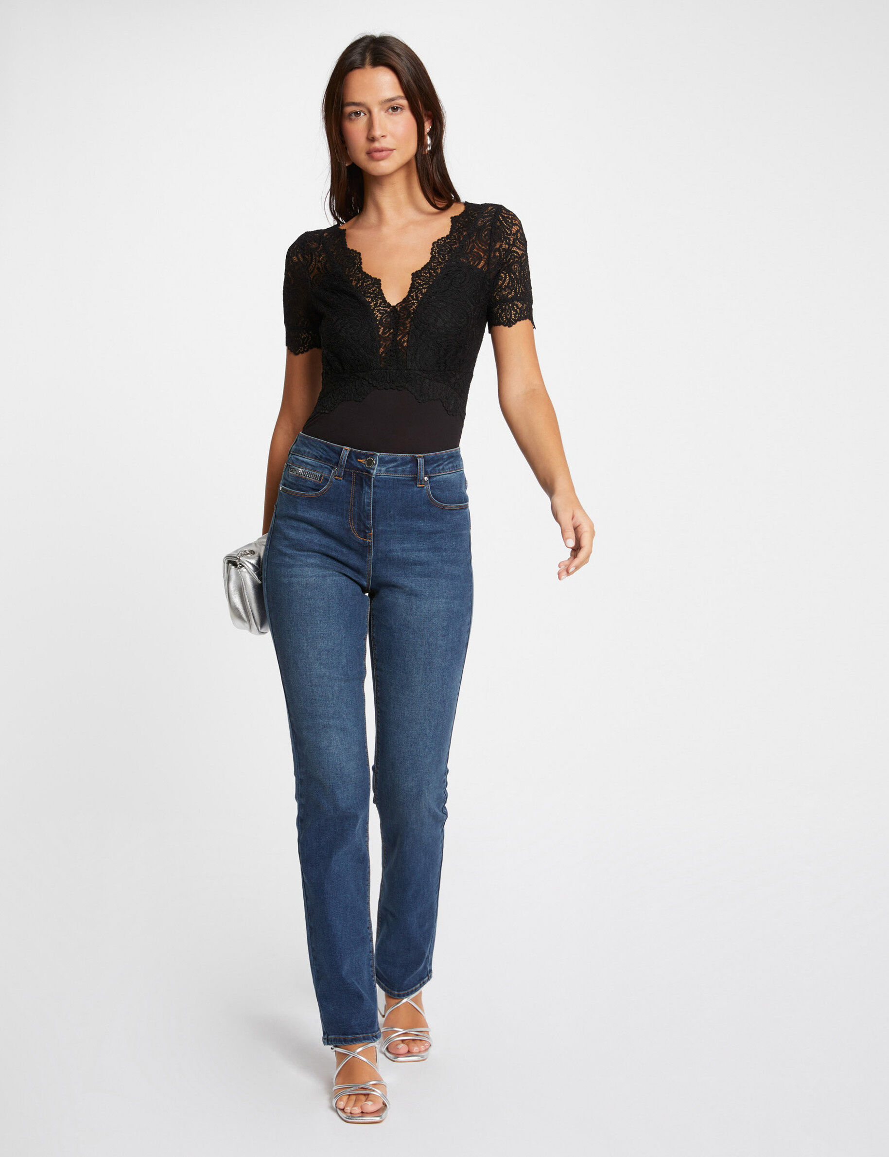 Jeans Femme taille 44 Morgan