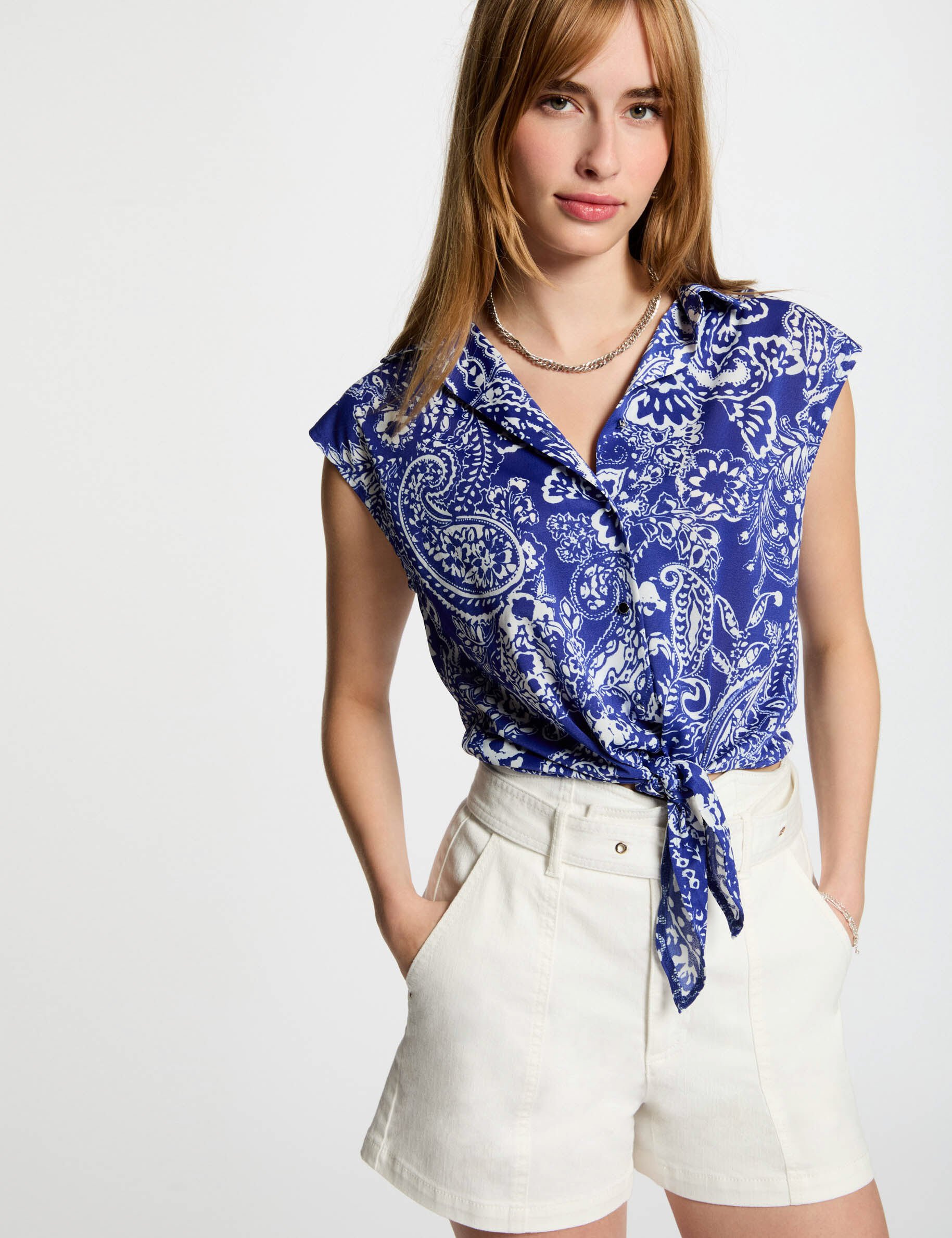 Chemise manches courtes - Morgan - Modalova