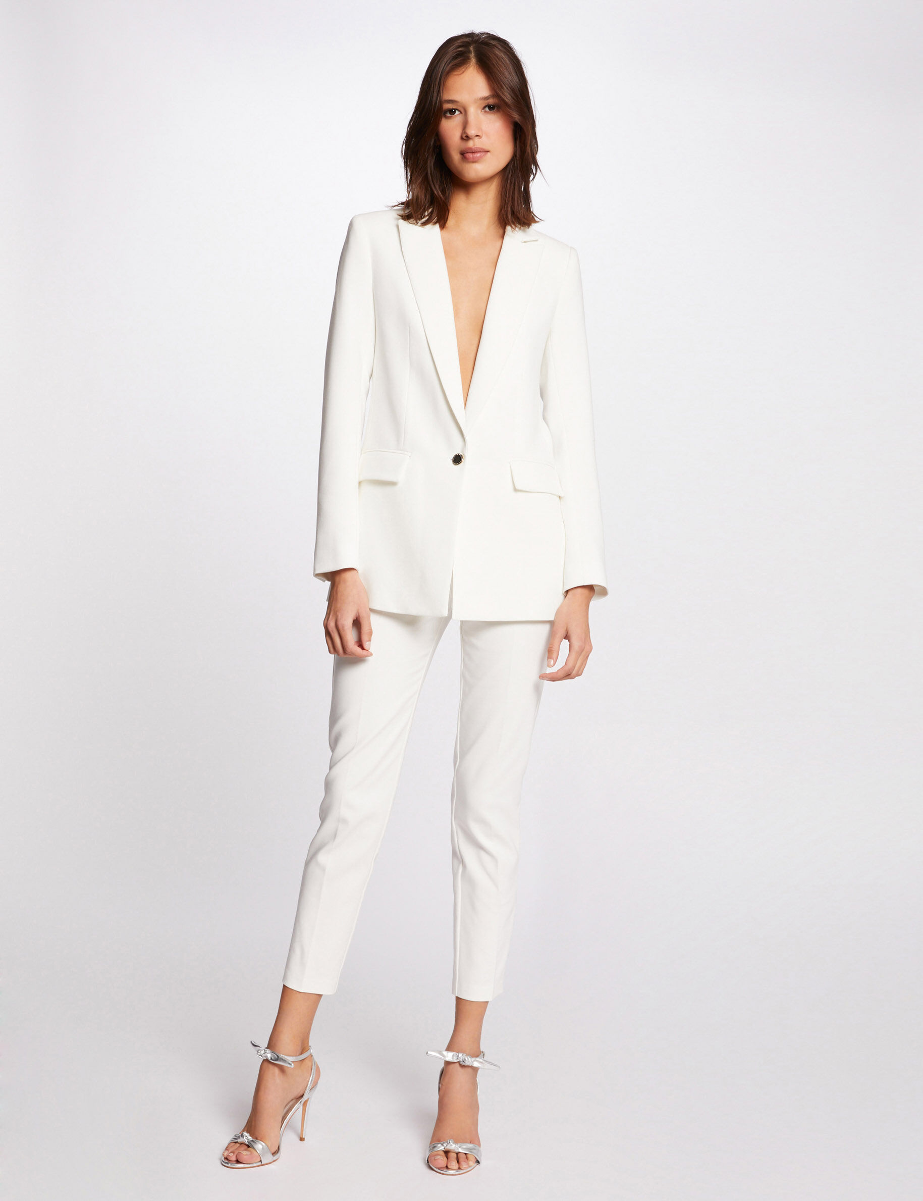Pantalon cigarette 7/8ème - Morgan - Modalova