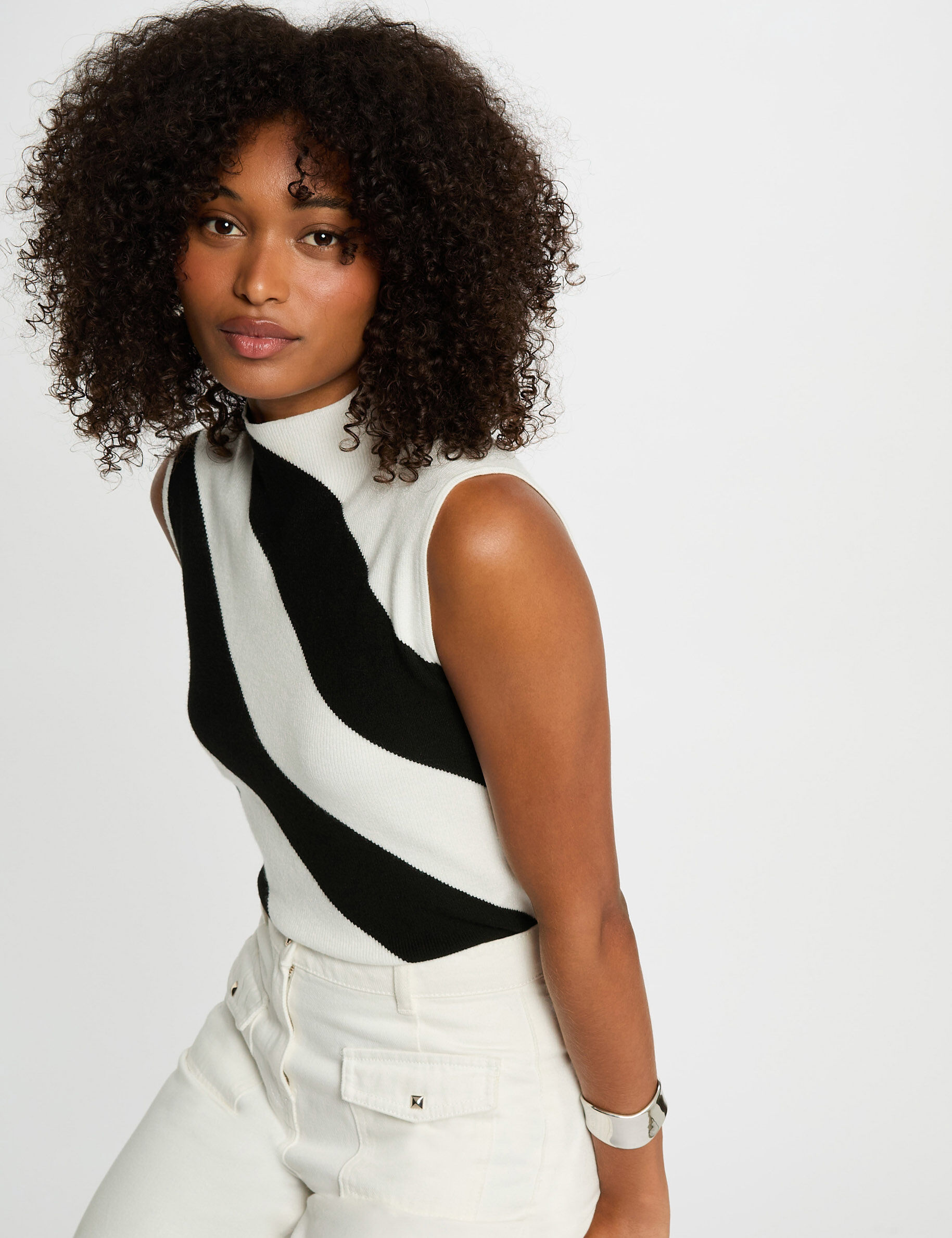 Pull sans manches femme - vue 5