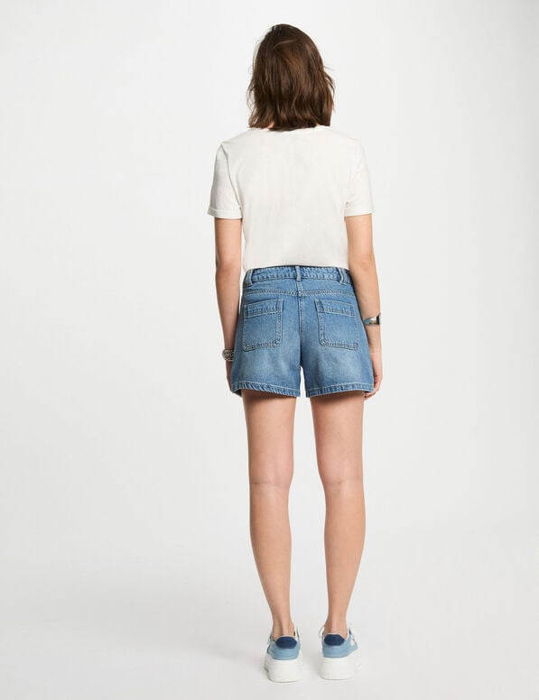 t shirt a inscription blanc femme T-shirt à inscription blanc femme