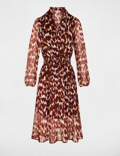 Robe Colorée à Fleurs Morgan De Toi - Taille S - Style Chic - Occasion En Très Bon état