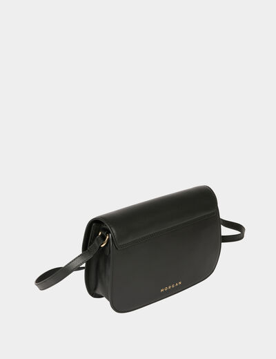 Sac bo&icirc;te bandouli&egrave;re noir femme