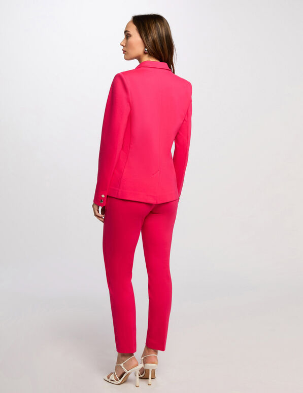 blazer court rose framboise femme Blazer court rose framboise femme