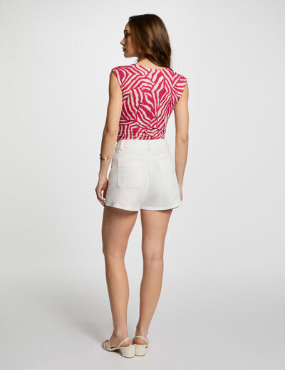 Débardeur sans manches multicolore femme