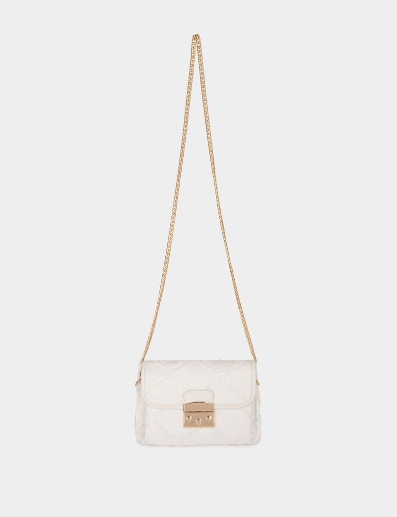 sac pochette a franges ivoire femme Sac pochette à franges ivoire femme