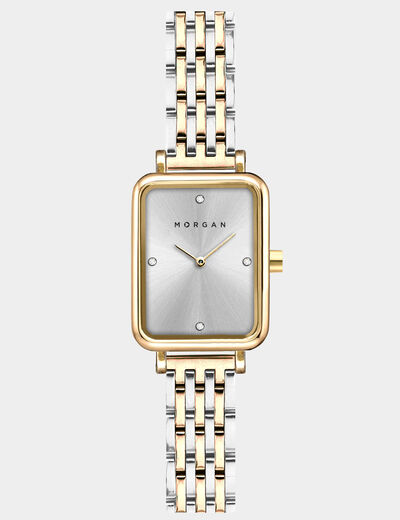 Montre jaune or femme
