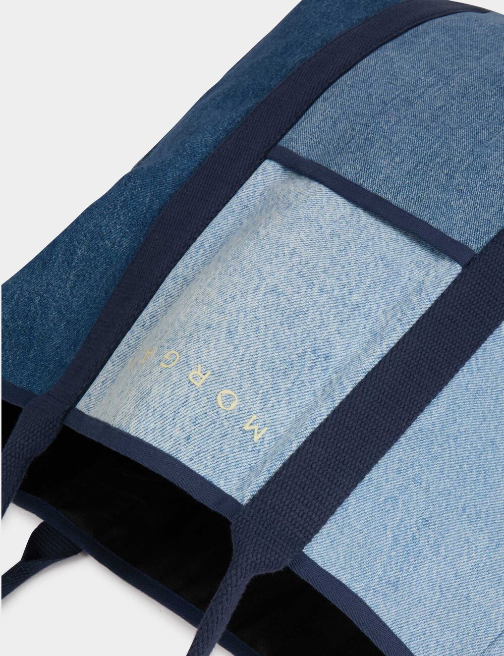 Sac cabas en jean denim stone femme