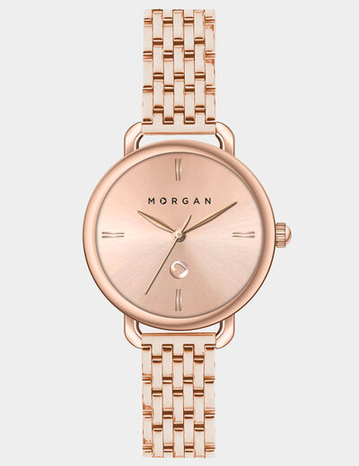 Montre rose femme