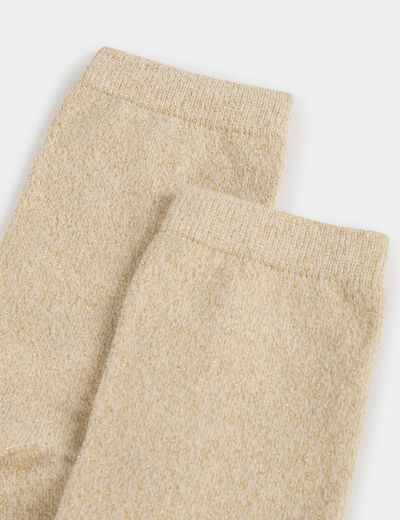 Boîte 4 paires chaussettes noir femme