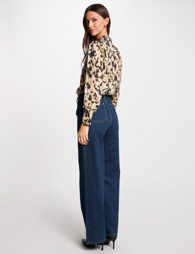Blouse manches longues multico femme