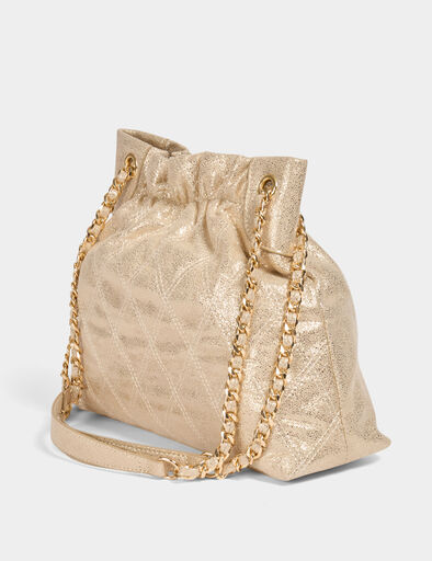 sac metallise jaune or femme Sac métallisé jaune or femme