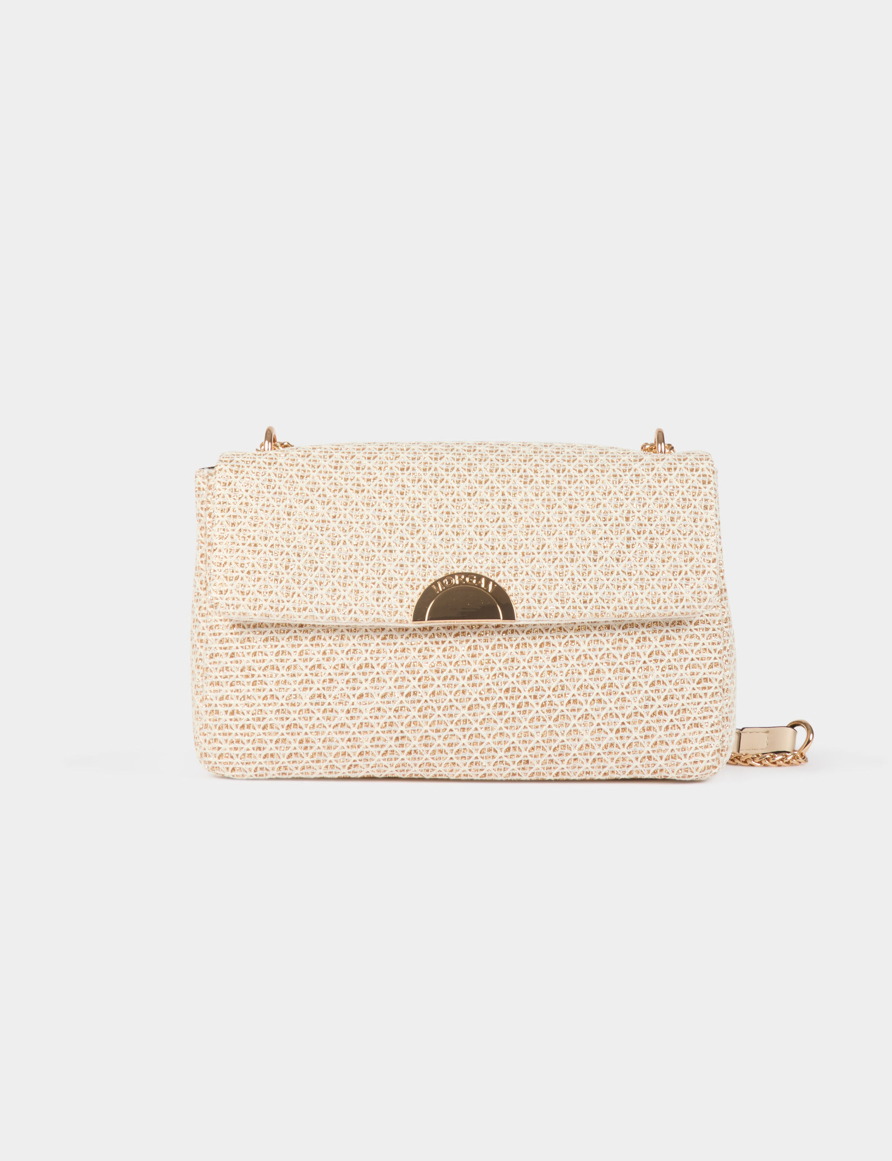 Sac à paillettes jaune or femme - Morgan - Modalova