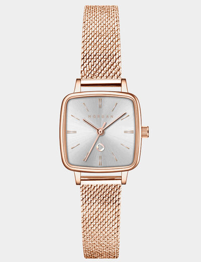 Montre rose femme