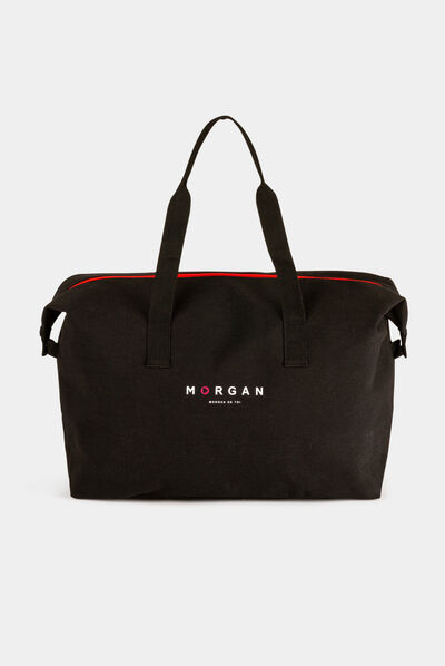 Sac week-end « Morgan » noir femme