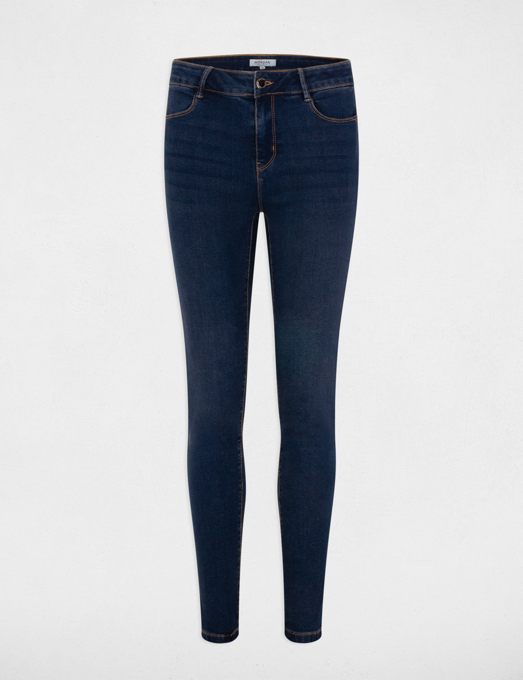 Jean slim bleu brut clearance femme