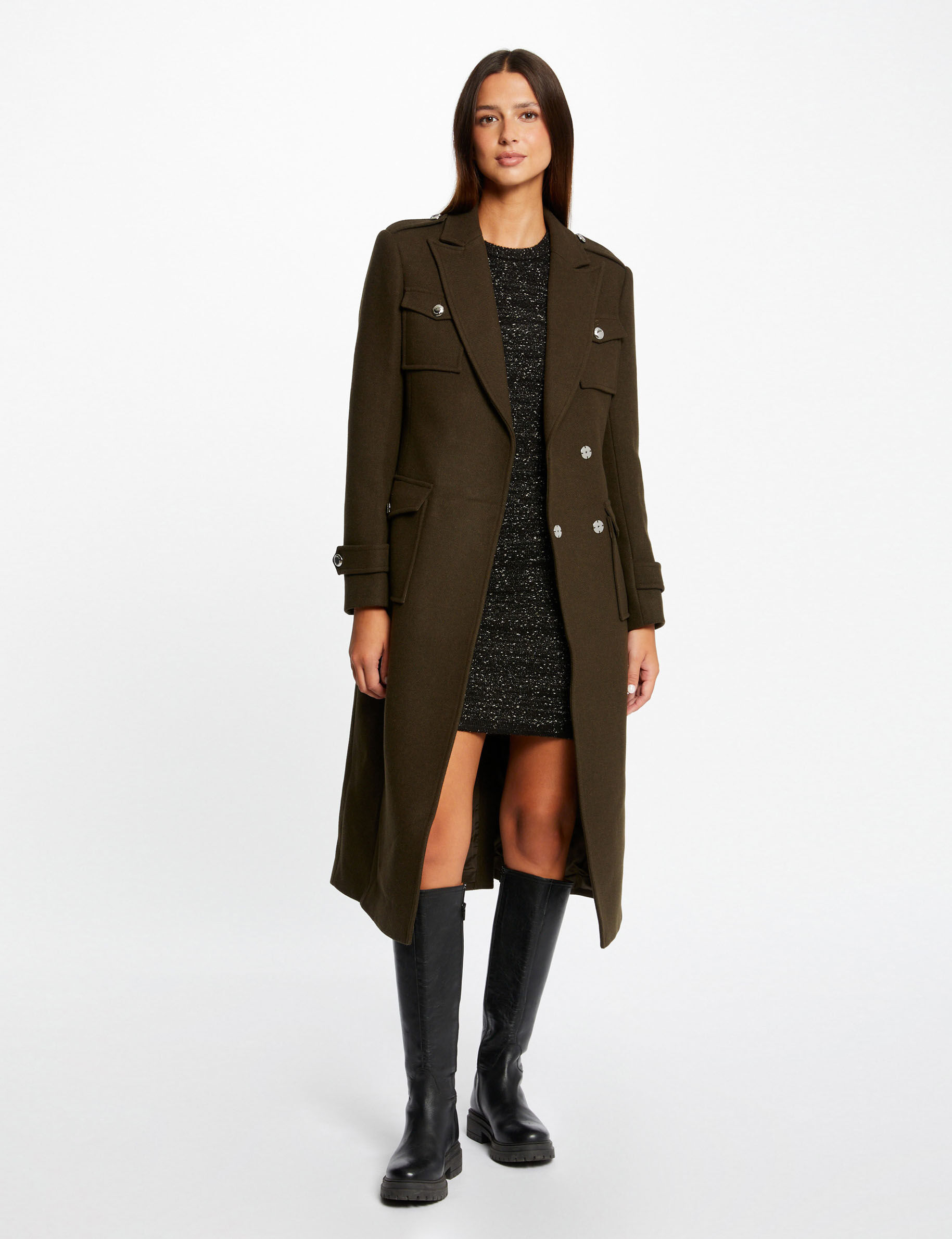 Caban cintré femme best sale