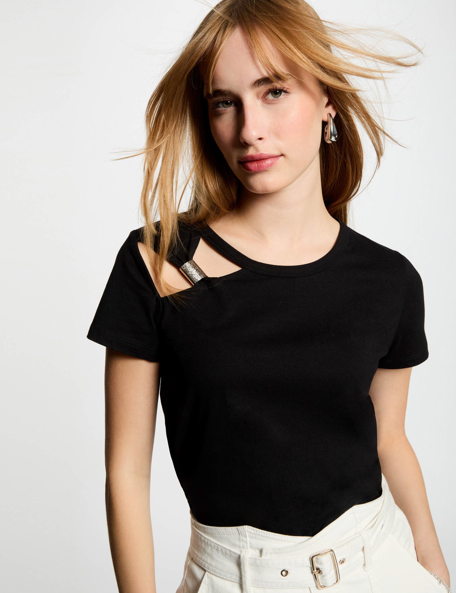 T shirt manches courtes femme