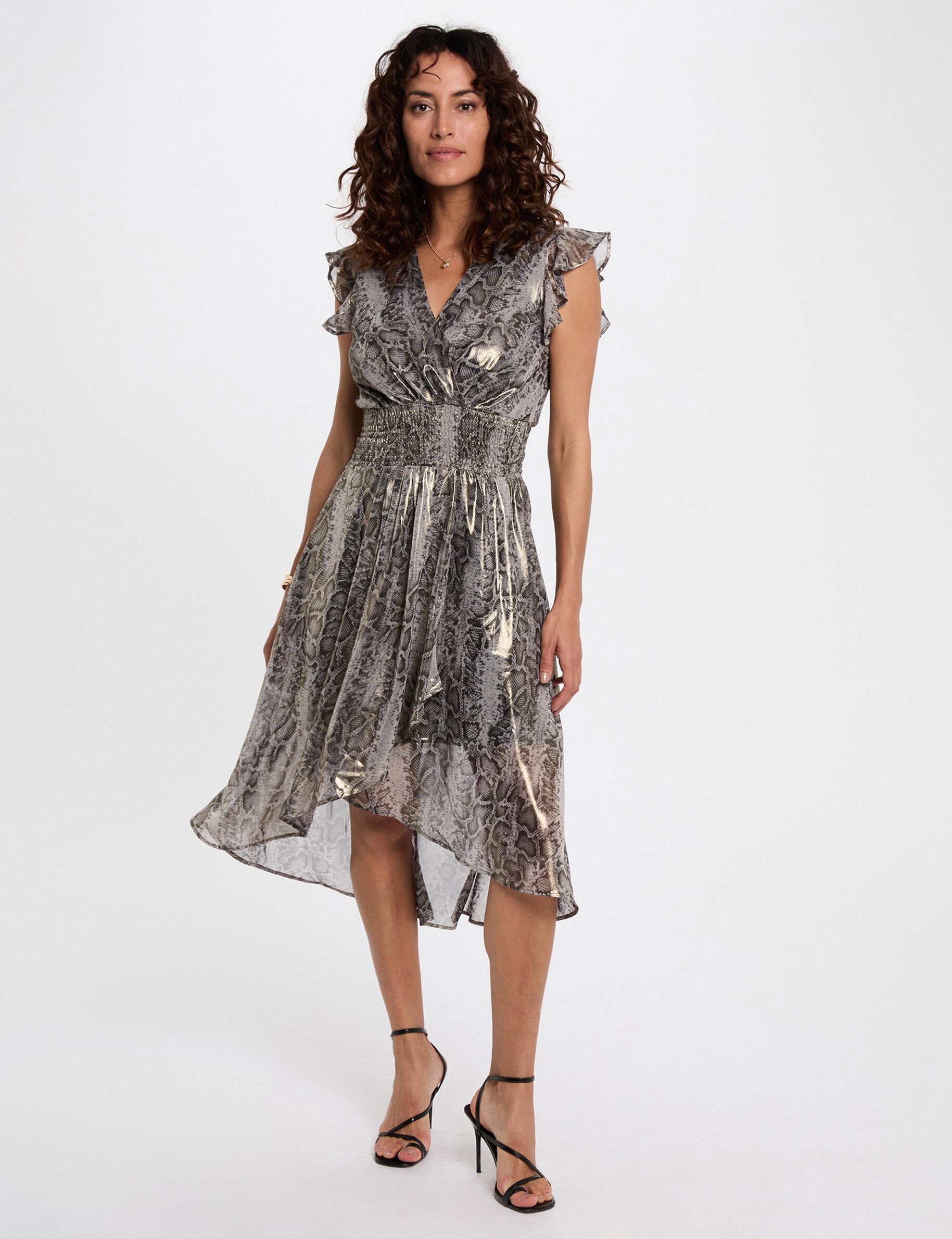 Robe longue cache coeur - Morgan - Modalova