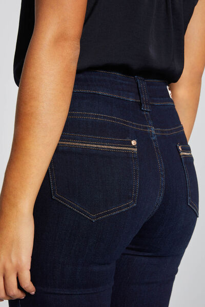 Jeans skinny taille standard jean stone femme