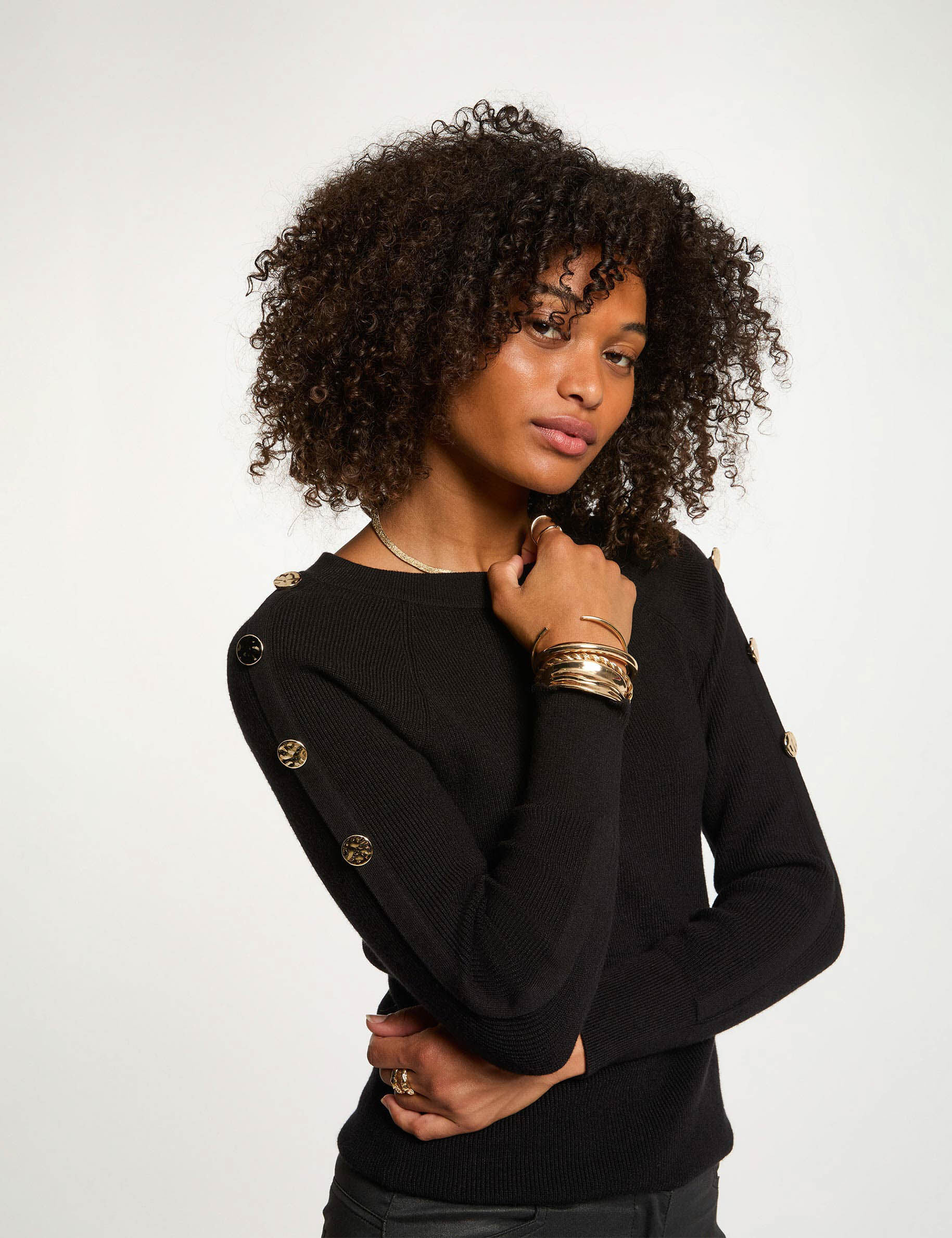 Pull col bateau femme - vue 3