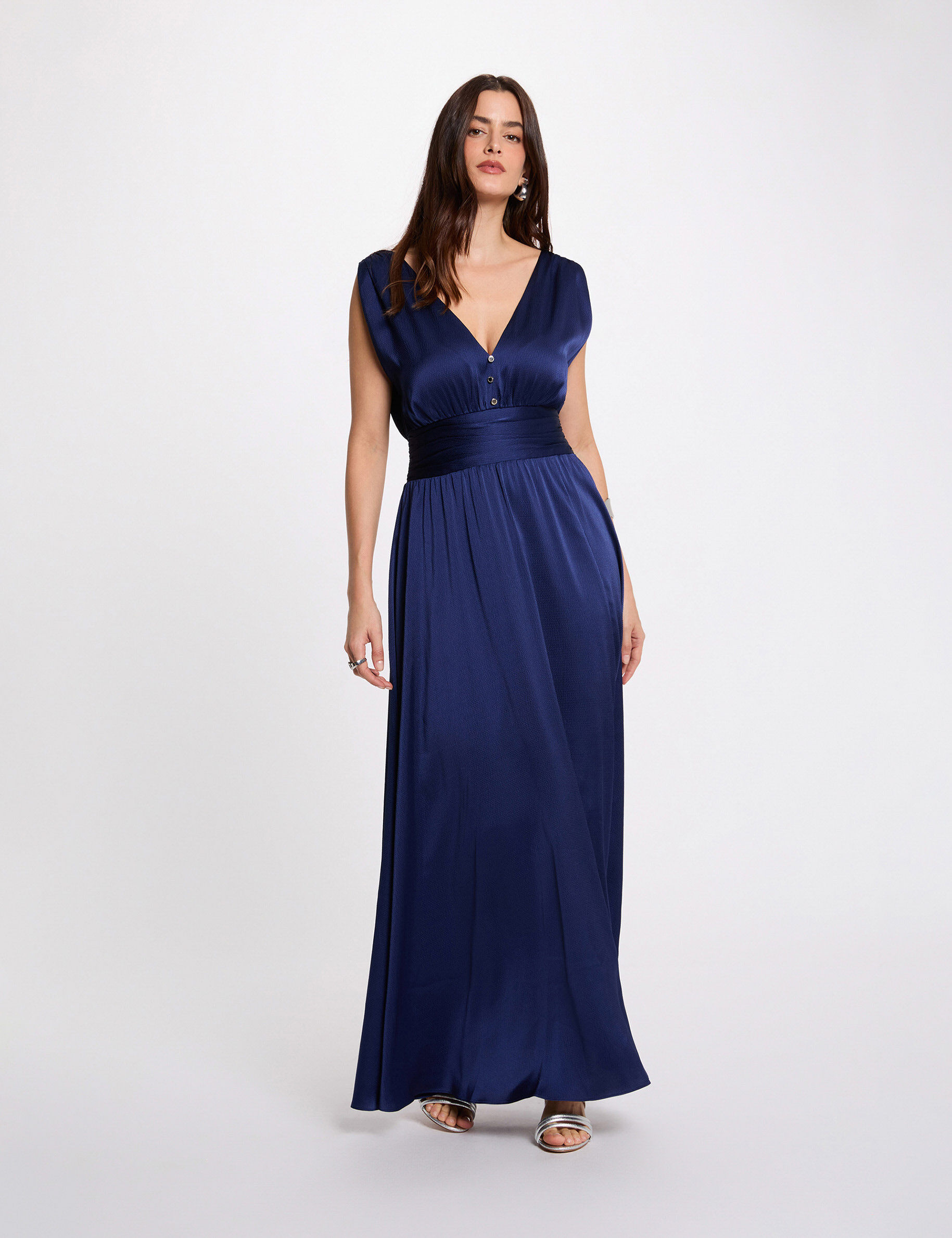 Robe longue fluide femme - vue 1