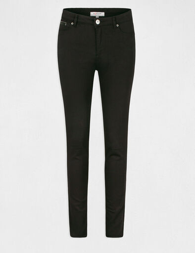 pantalon slim taille standard noir femme Pantalon slim taille standard noir femme