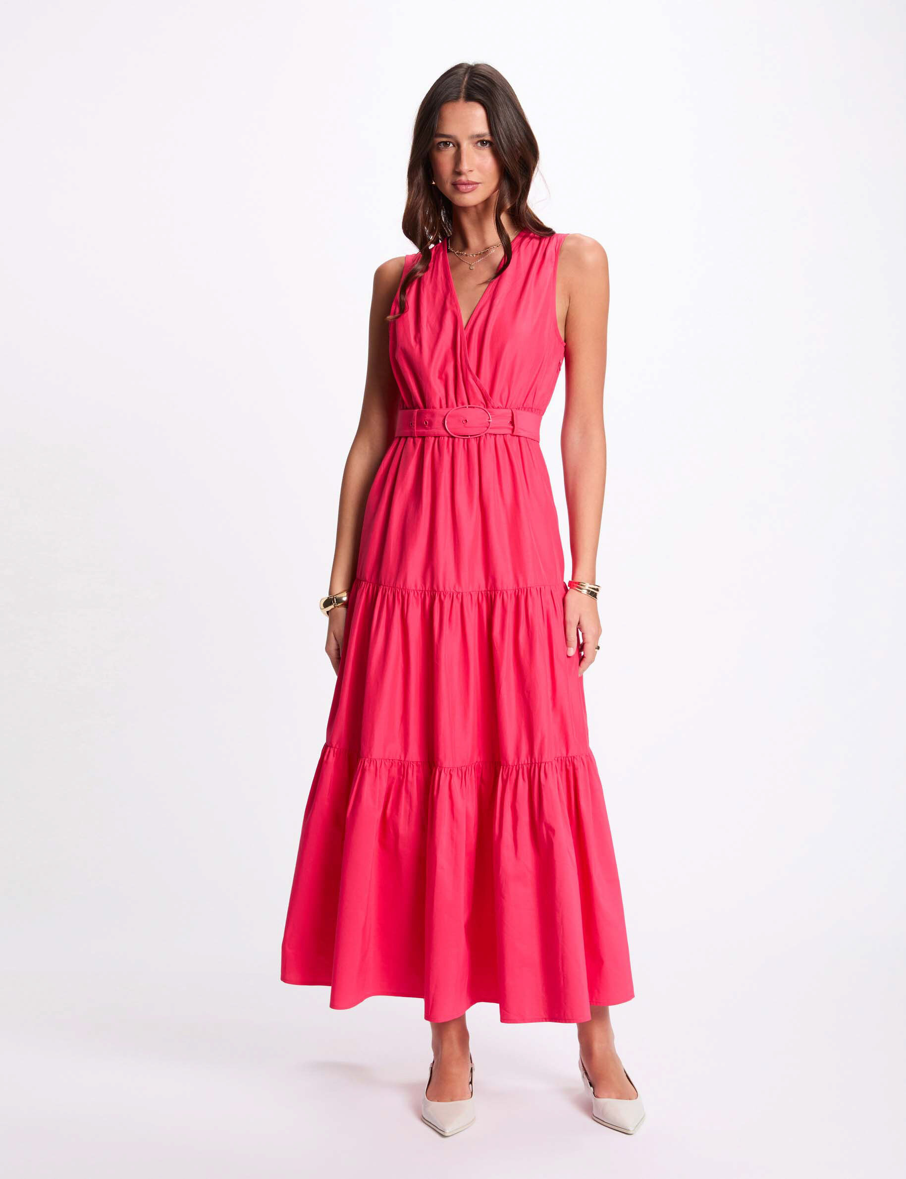 Robe longue droite - Morgan - Modalova