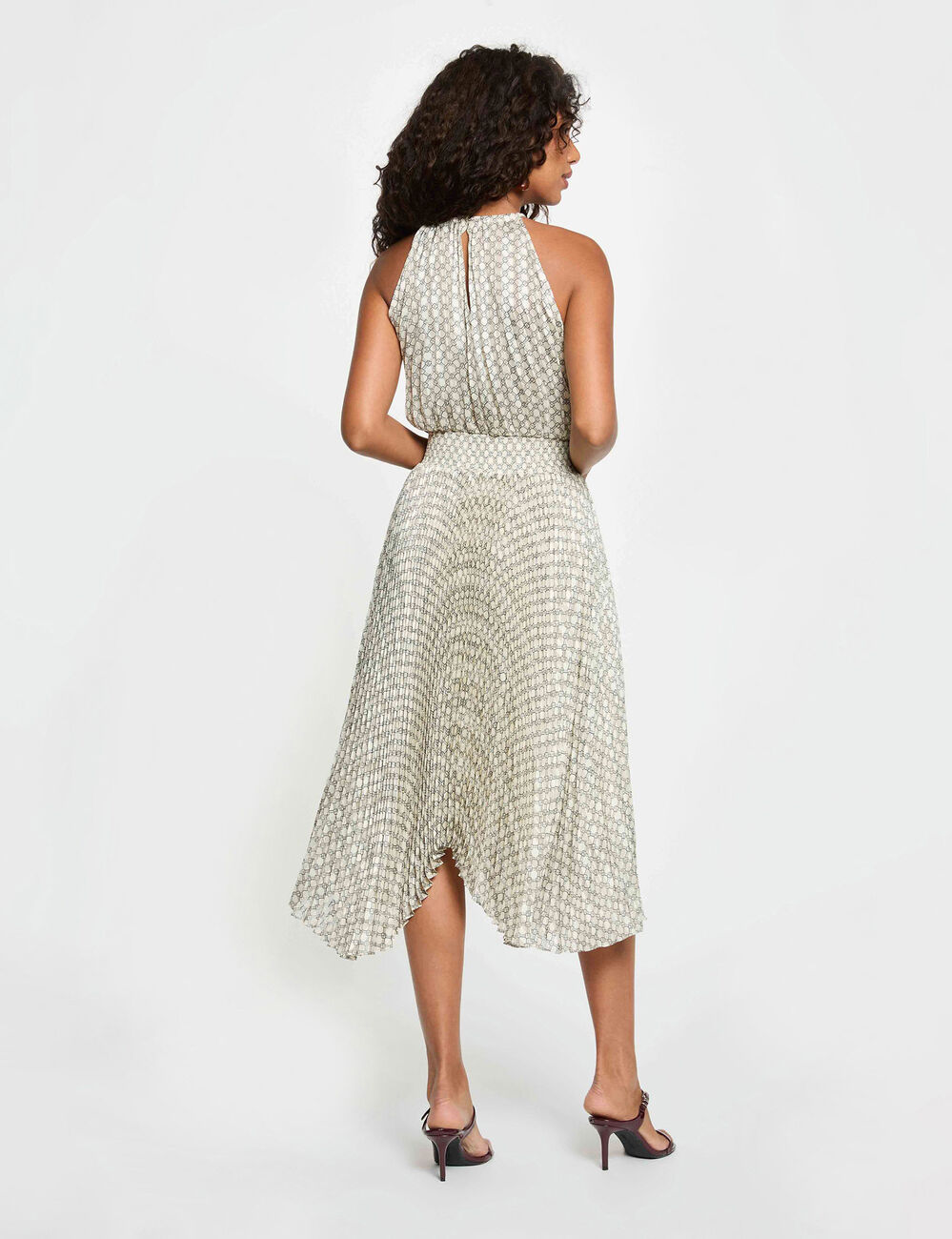 Robe emmanchures am&eacute;ricaines multicolore femme