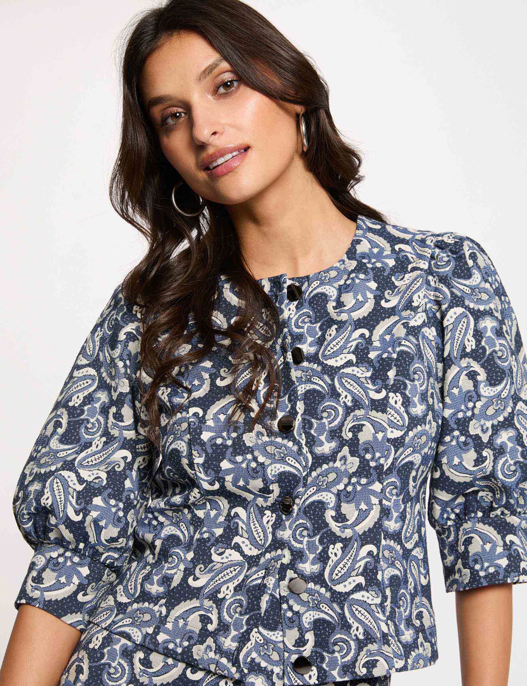 Veste manches bouffantes femme - vue 1