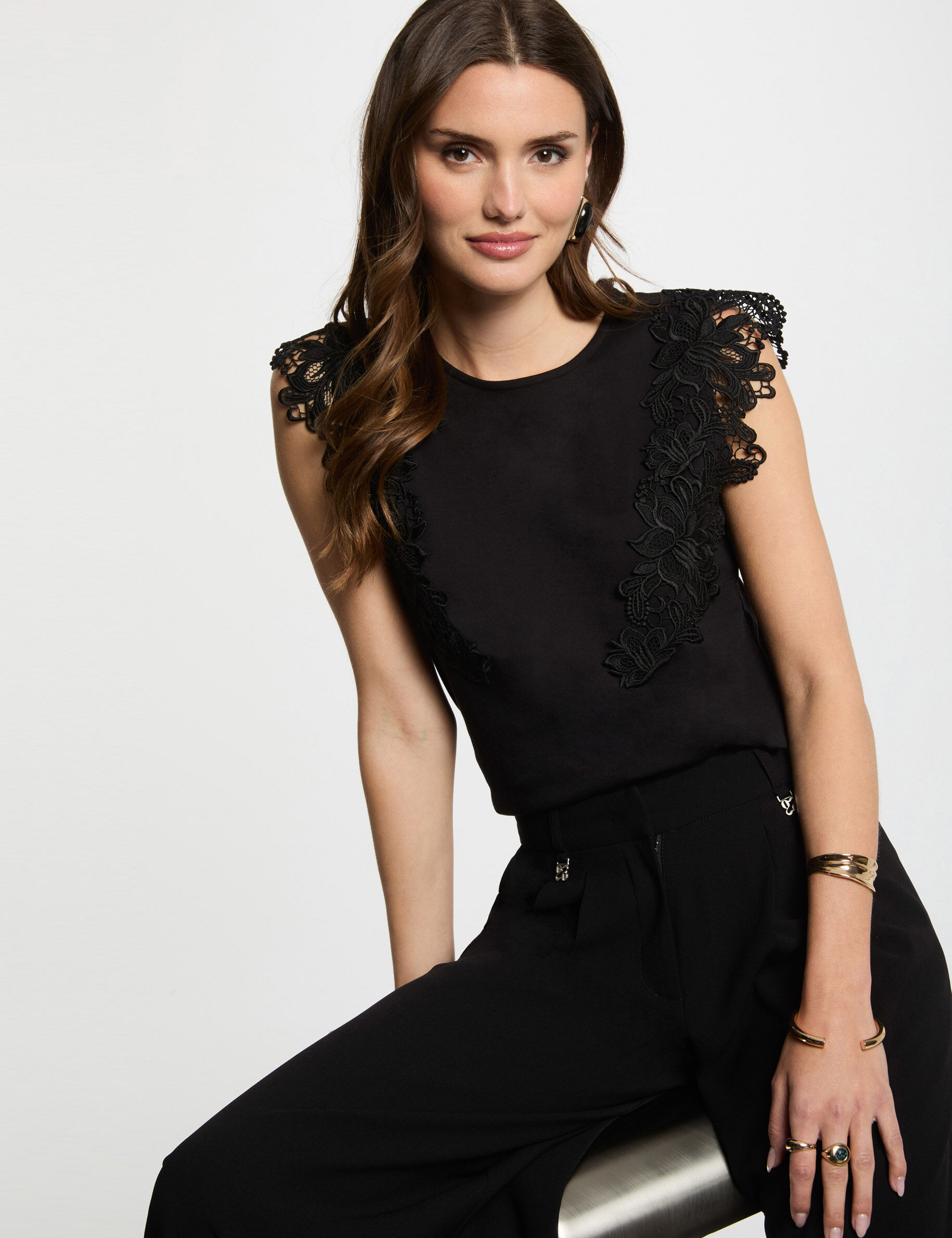 T shirt Morgan 188179VTAH25 EU - vue 3