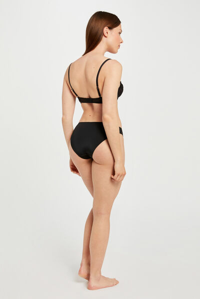 Soutien-gorge armatures noir femme