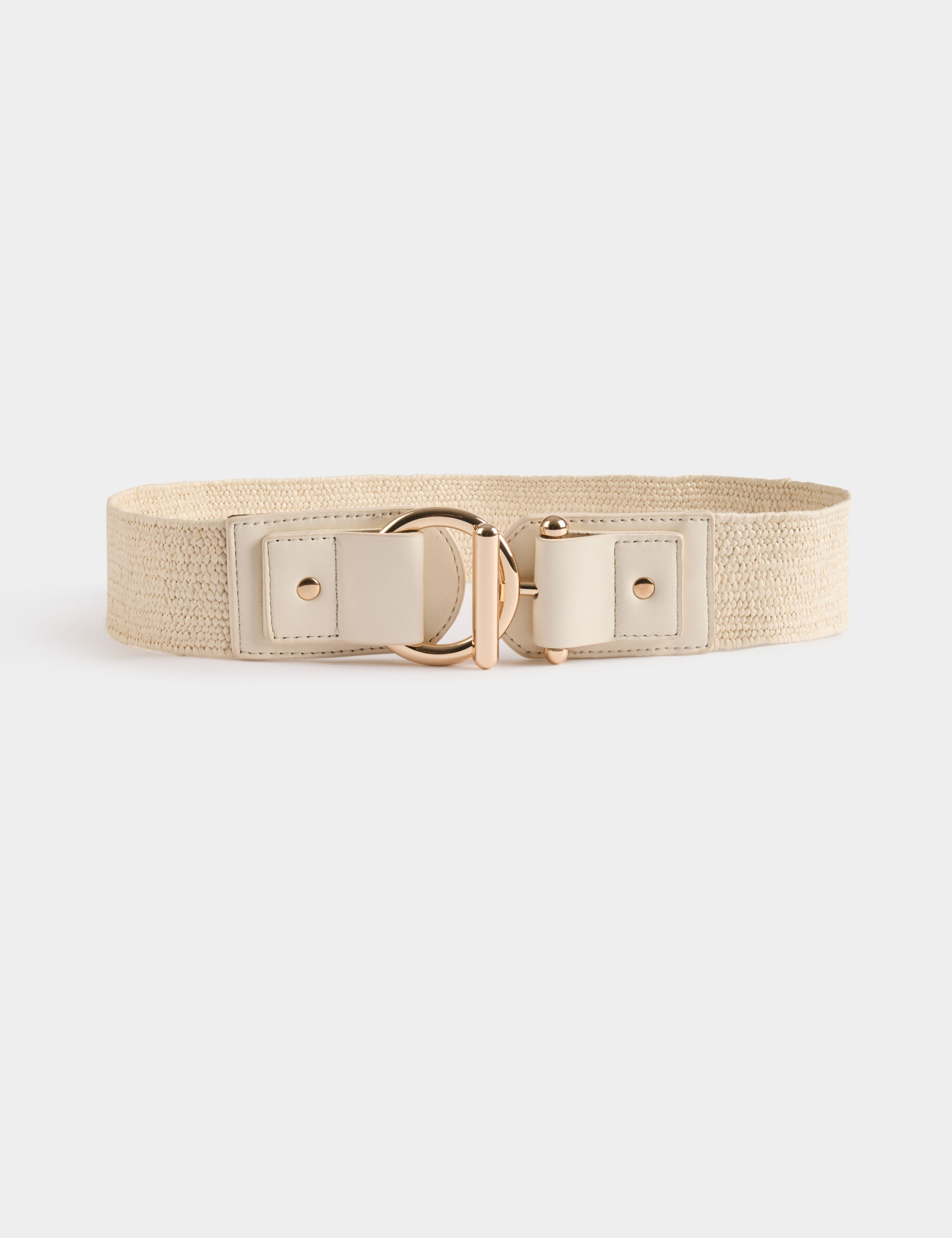 Ceinture élastiquée tressée - Morgan - Modalova