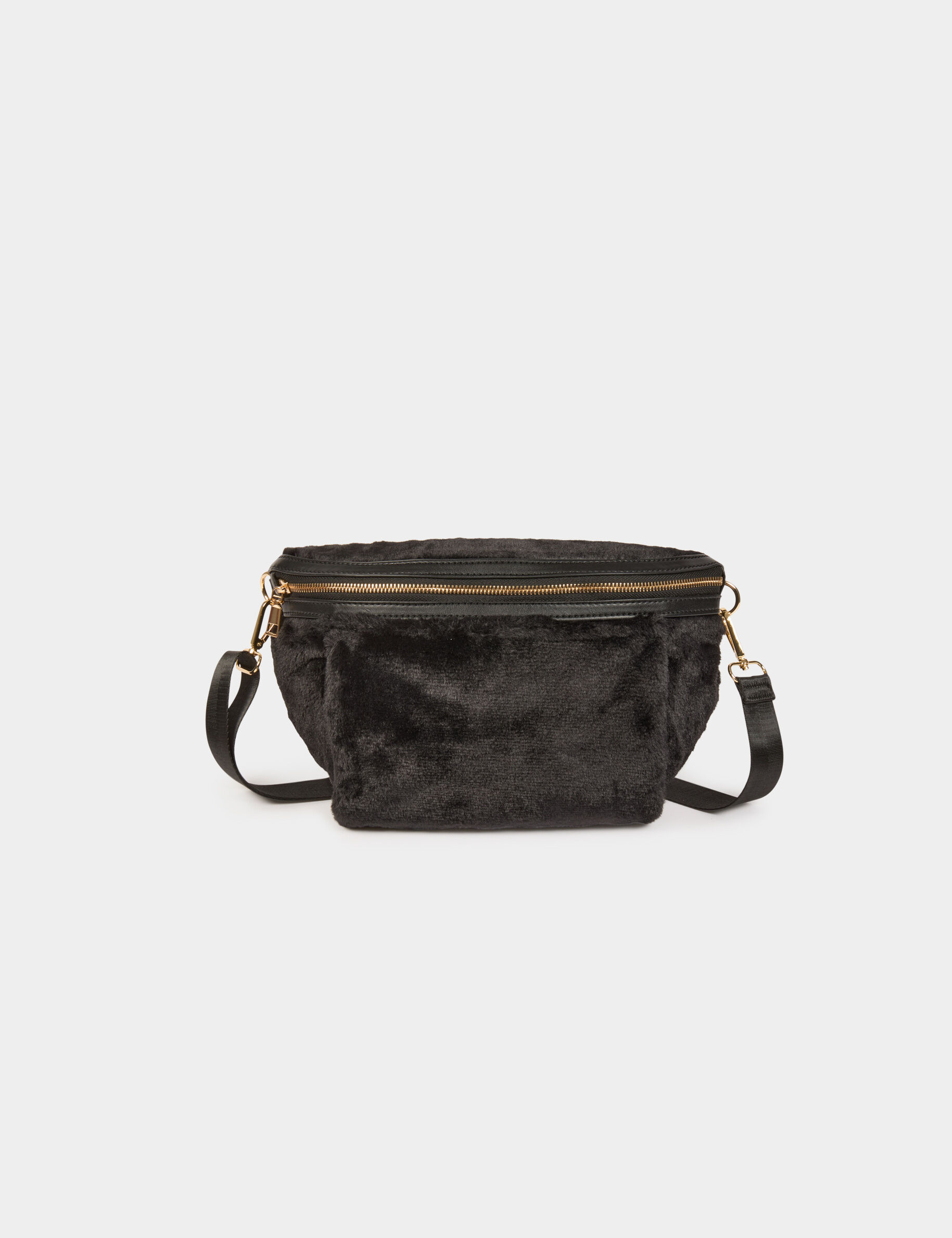 Sac banane fausse fourrure femme