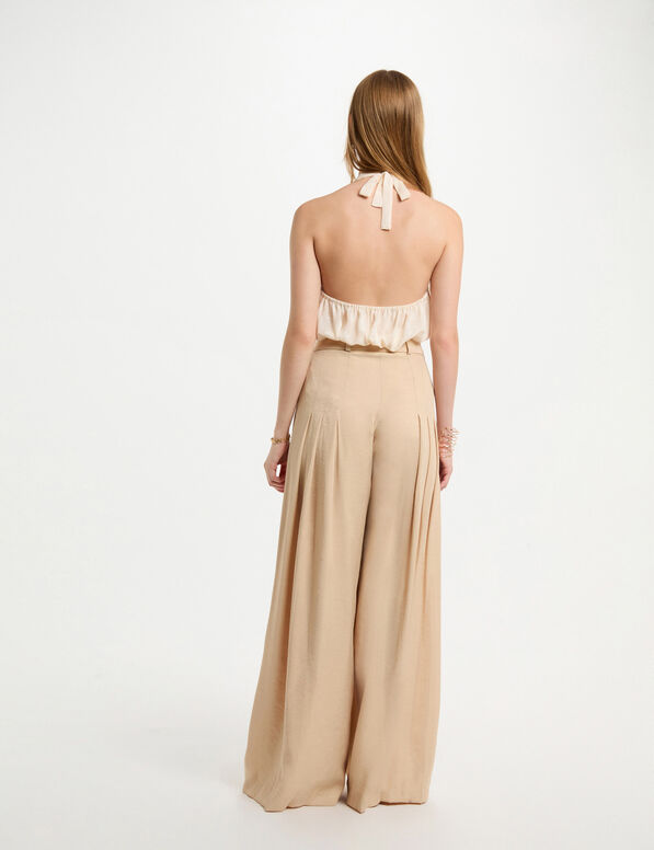 top detail dentelle creme femme Top détail dentelle creme femme