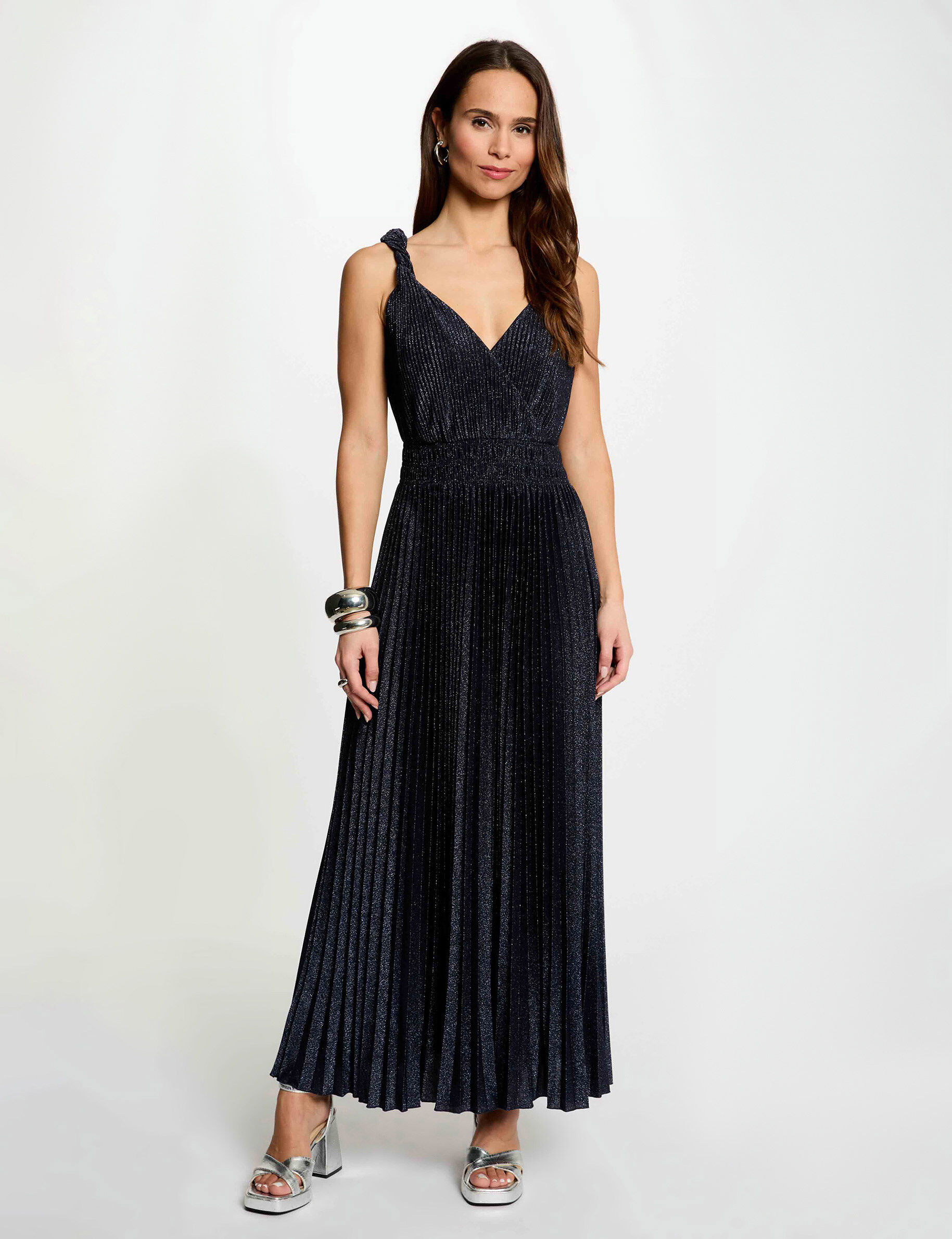 Robe longue cache coeur femme