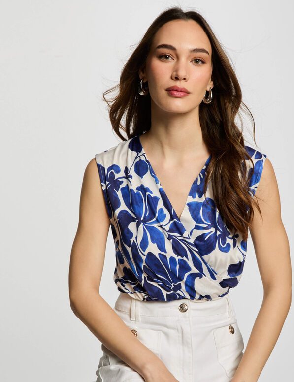 debardeur sans manches blanc femme Débardeur sans manches blanc femme