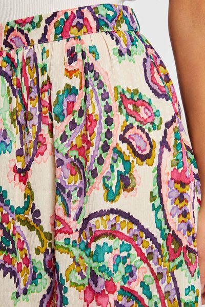 Jupe Imprimée Floral Femme Lilly Pulitzer - Taille 4 (US) - Rose - Coton/élasthanne - Occasion Très Bon état