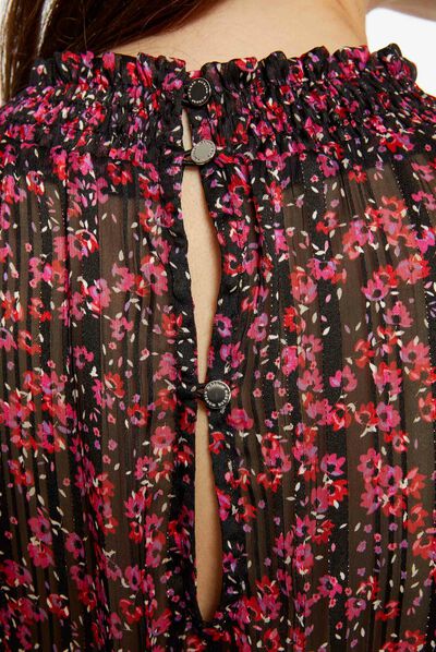 Robe cintrée imprimé floral multico femme