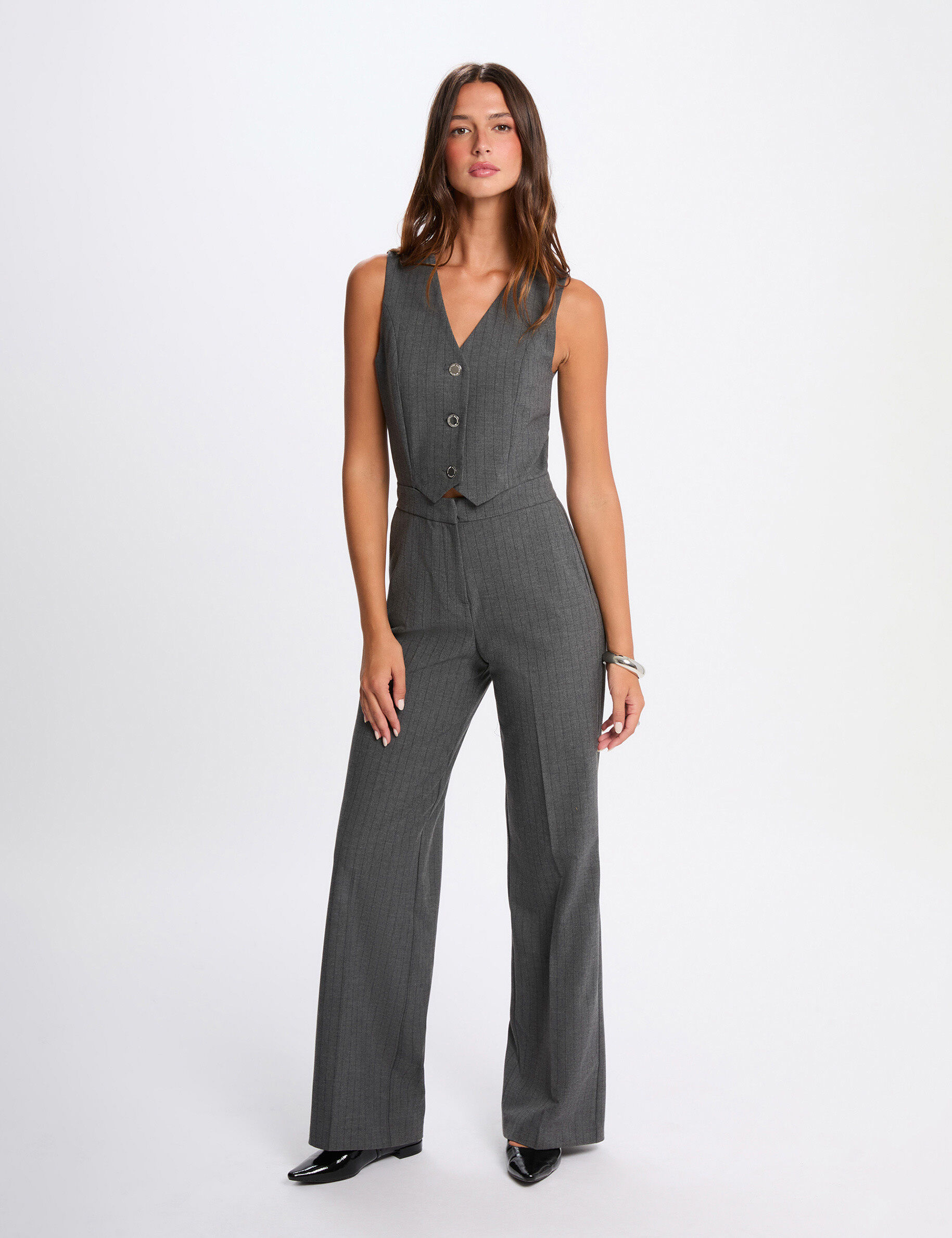 Combinaison fluide sans manches moyen femme