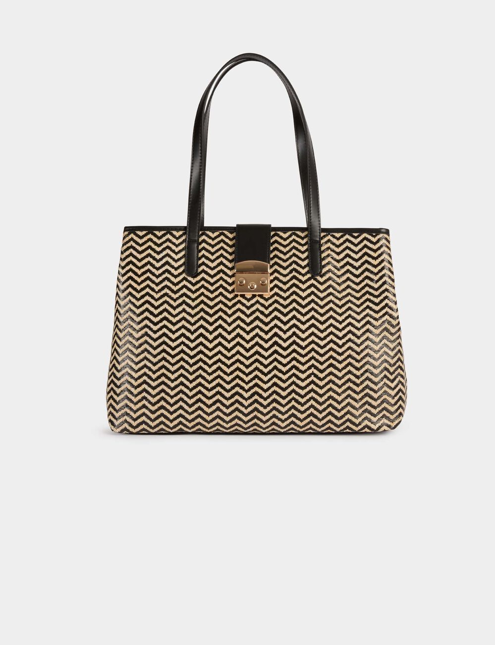 Sac cabas noir femme
