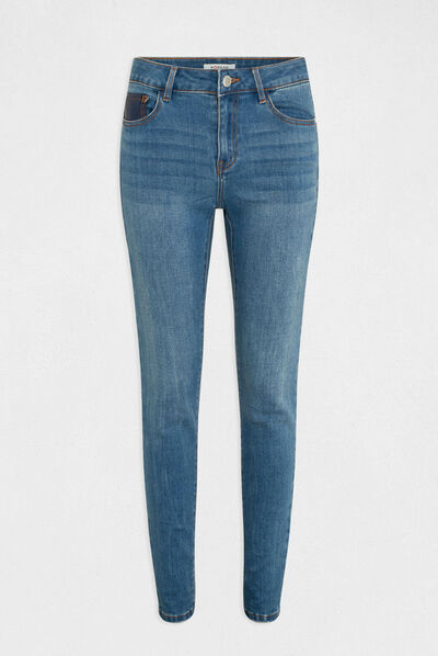 Jeans skinny avec détails sequins jean stone femme
