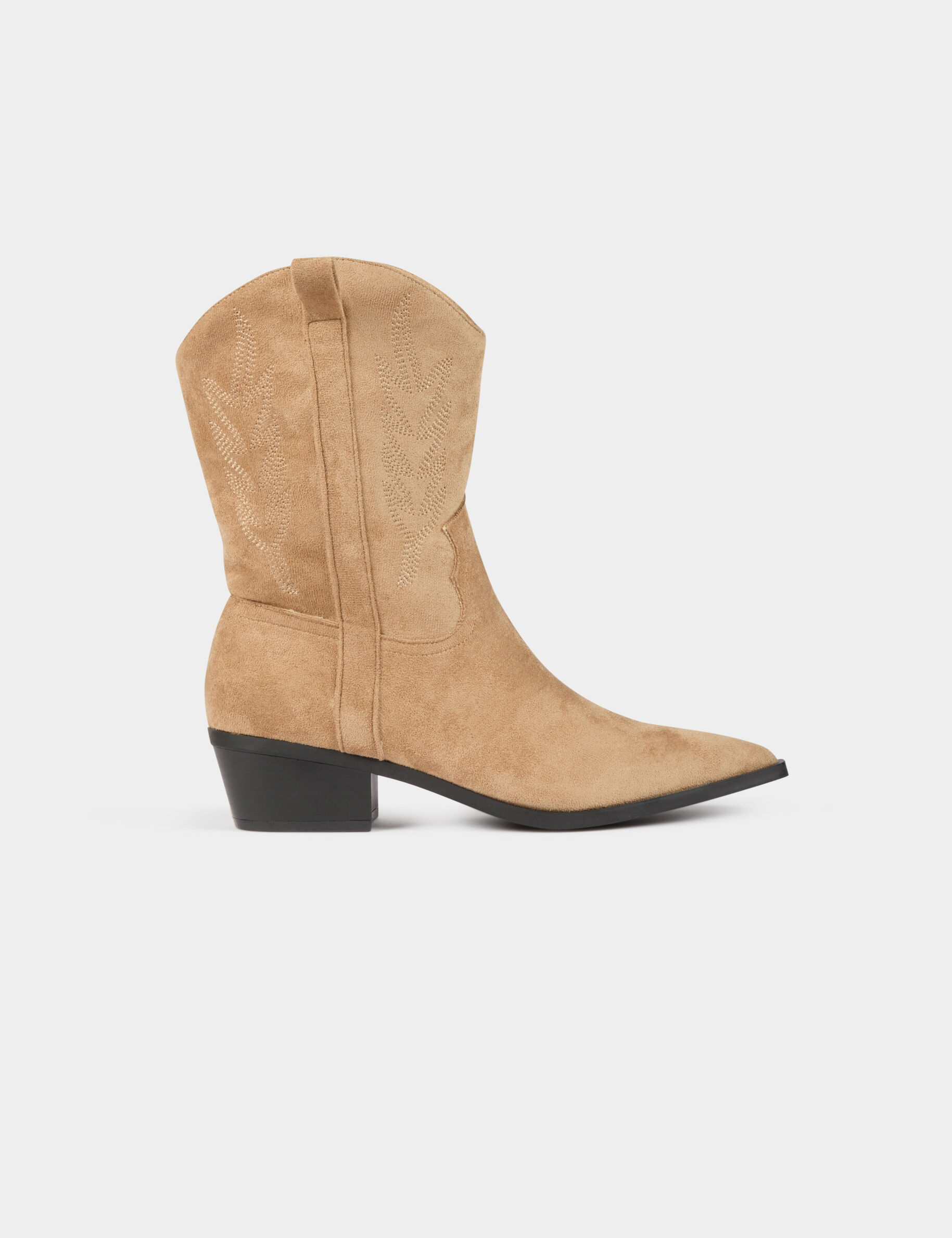 Bottes western à talons - Morgan - Modalova