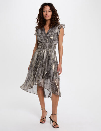 Nouvelle Collection Robe Formelle Morgan Femme - Maille Col V Sans