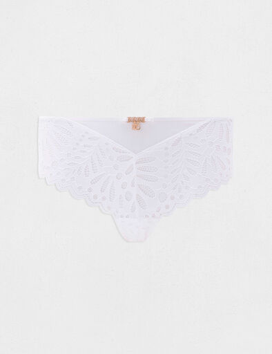 shorty en dentelle ivoire femme Shorty en dentelle ivoire femme