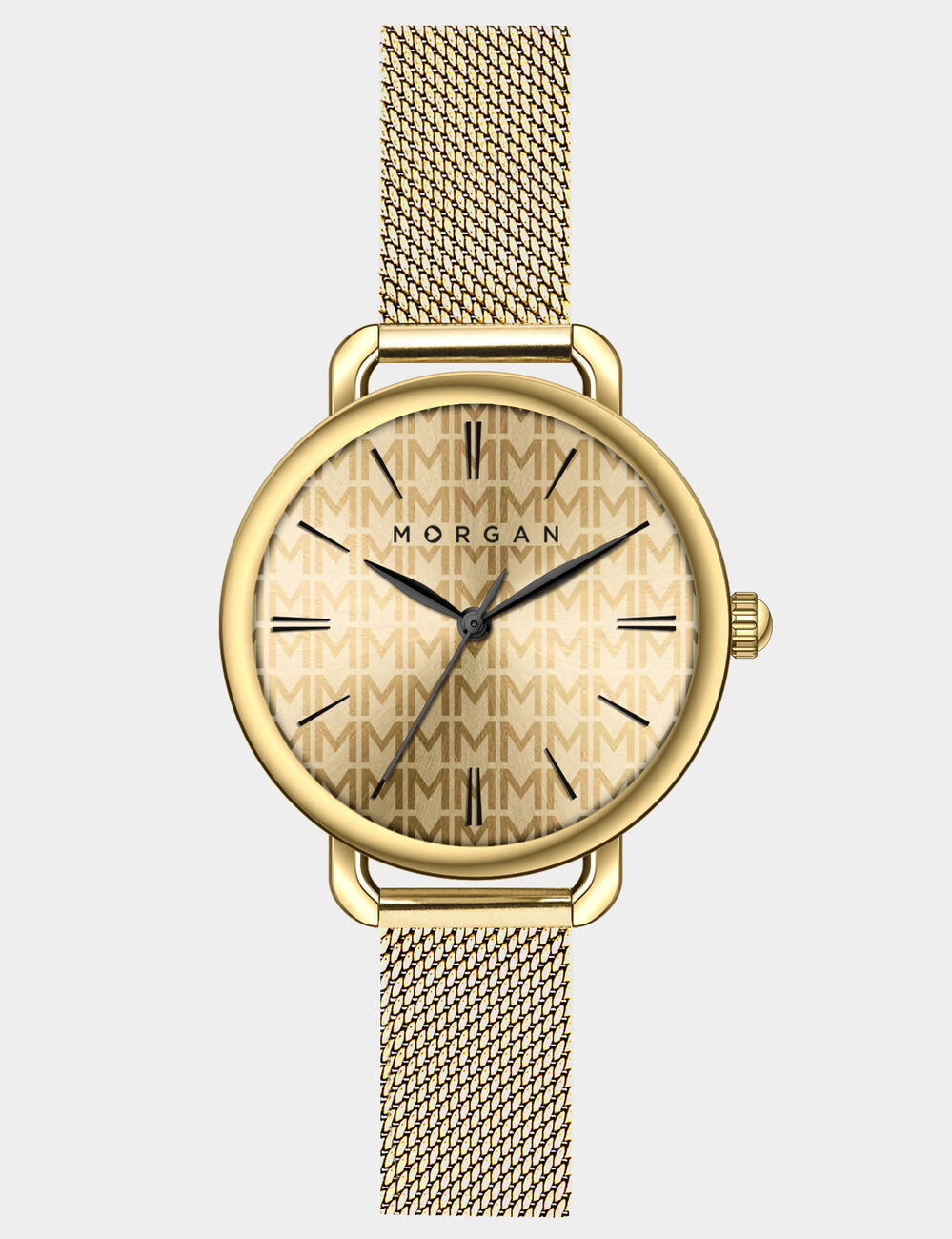 Montre jaune or femme