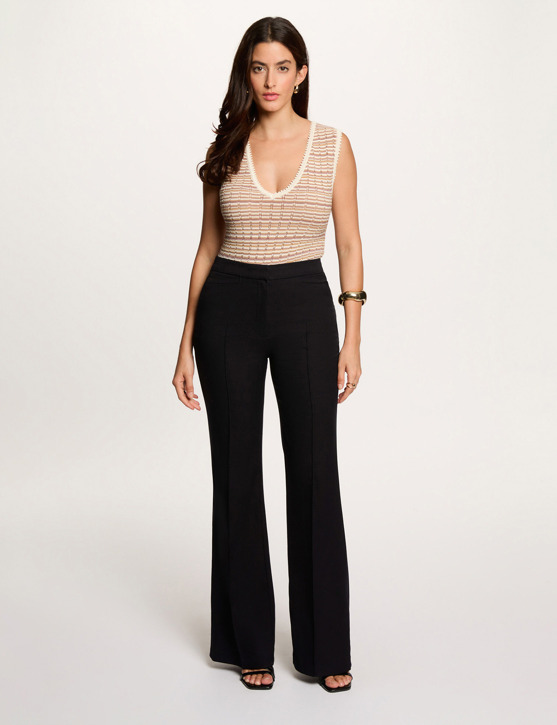 Pantalon bootcut femme