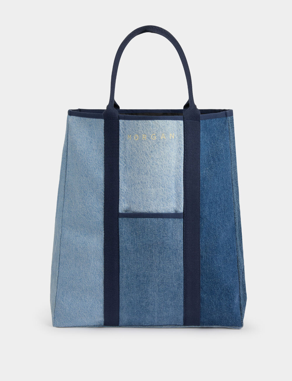 Sac cabas en jean denim stone femme